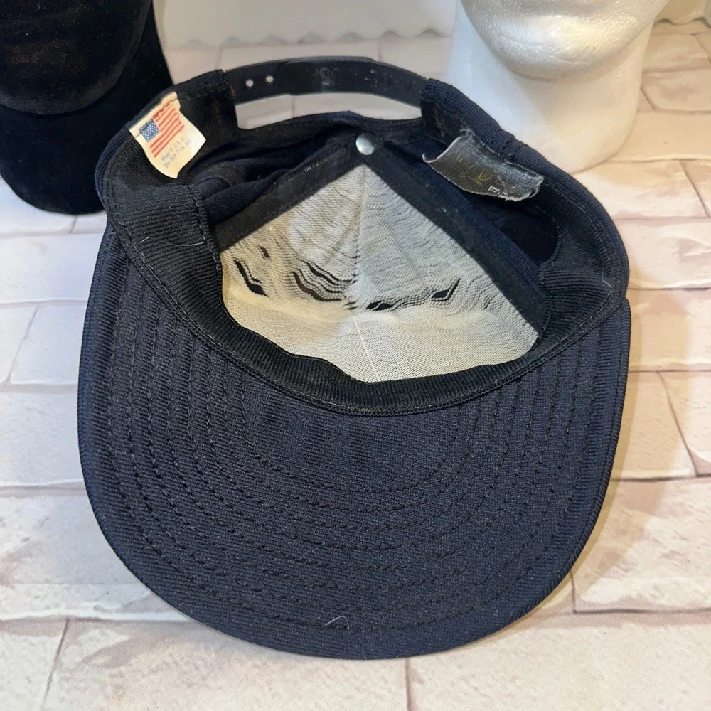 Vintage Hat Bundle USS Yorktown CV-10 Raiders Trucker Duck‎ Camo Hunting Cap Lot